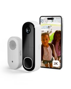 Arlo 2K Doorbell Camera Wireless