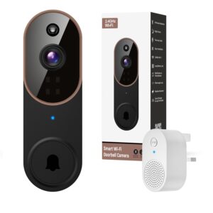 1080p Wireless Wi-Fi Video Doorbell Camera with Two Way Audio