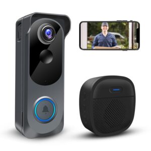 Wireless Video Doorbell Camera with Chime