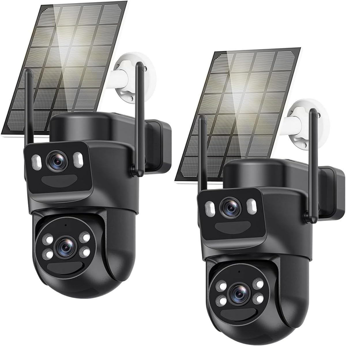 4K Security Camera Outdoor Wireless Solar Battery Powered