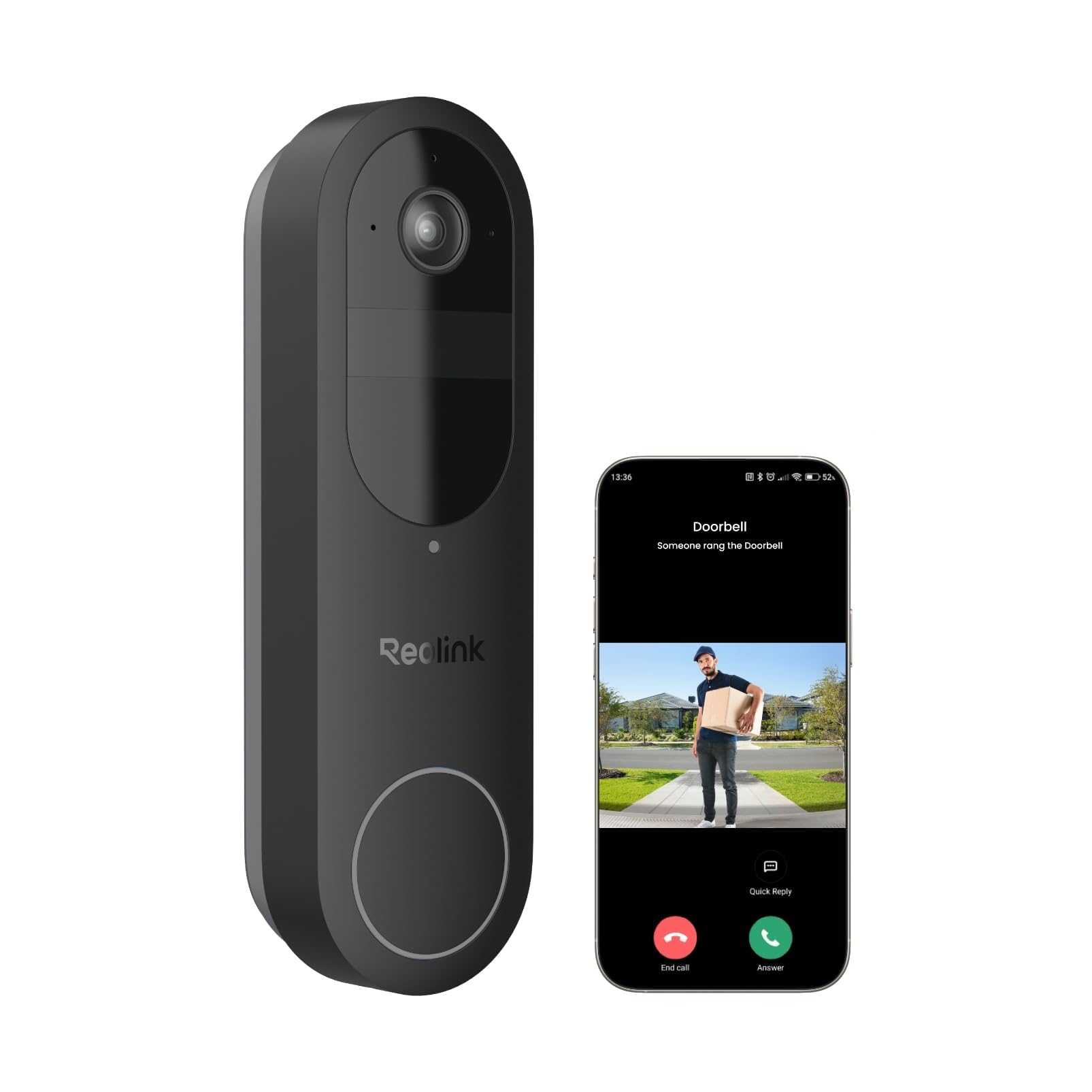 Reolink Battery Video Doorbell Camera Wireless