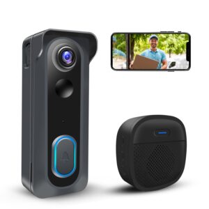 Wireless Video Doorbell Camera with Chime