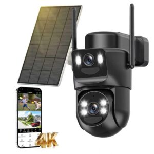 4K Solar Security Camera Outdoor Wireless