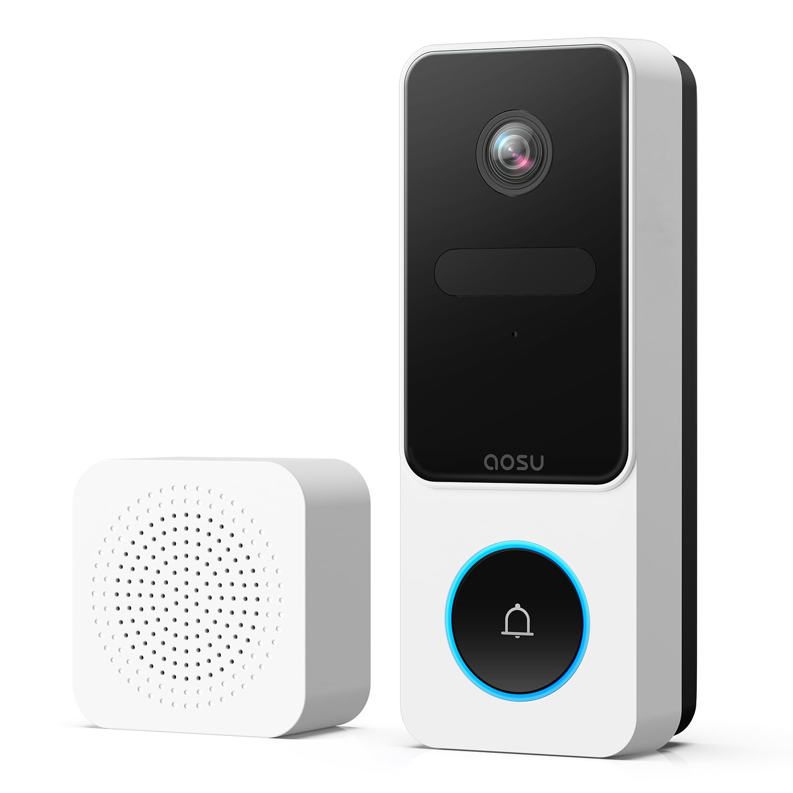 aosu 2K HD Wireless Video Doorbell Camera with Chime