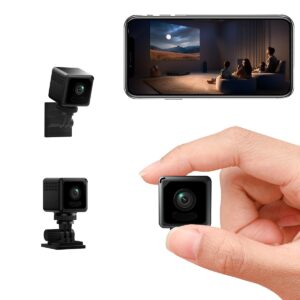 Mini Spy Camera 1080P WiFi – Hidden Indoor Security Camera with Motion Detection