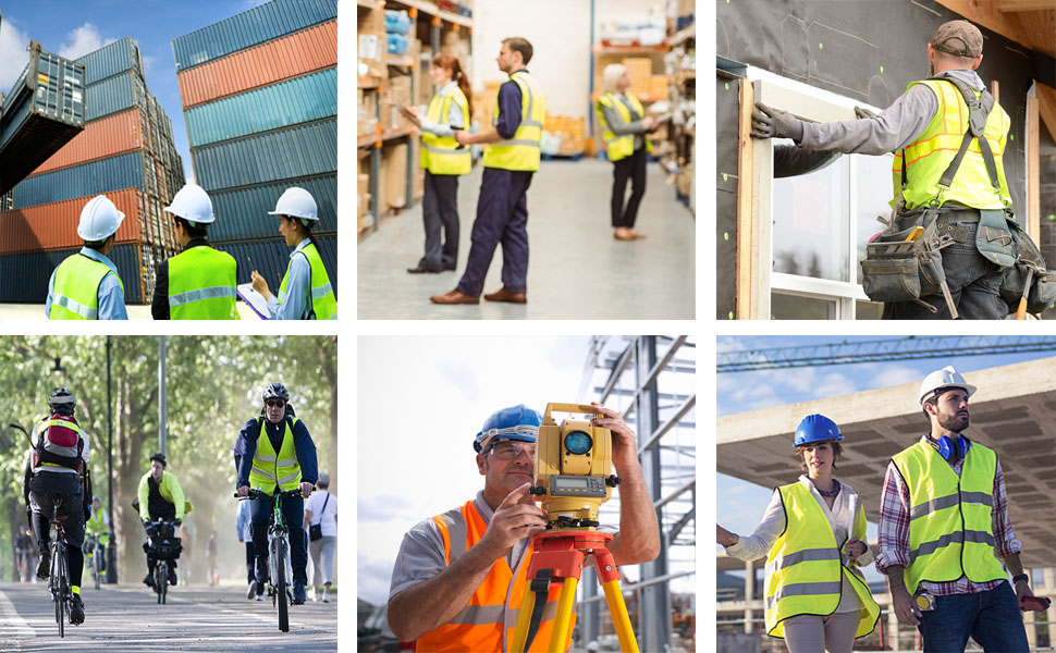 high viz vests for adults