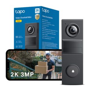 Tapo TD20 2K Battery Video Doorbell No Monthly fee