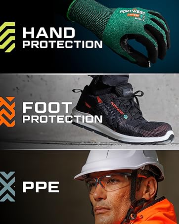 Portwest C813 Men's Liverpool Lightweight Safety Coverall Boiler Suit Overalls Orange, Medium