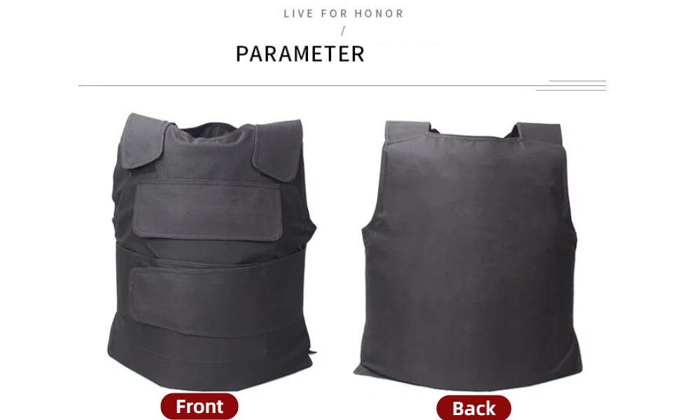 Text reads 'Hook & Loop Straps at Shoulders & Waist'. Technical diagram showing garment attachment points and strap configurations.