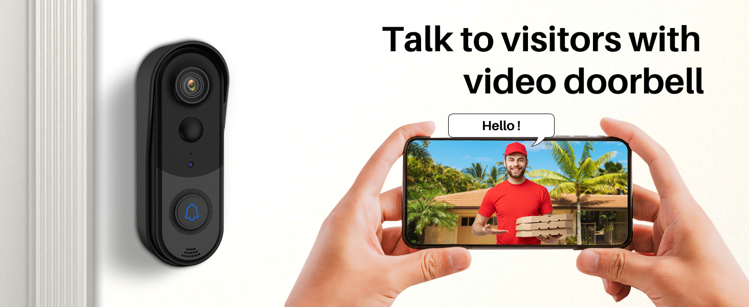 Two-way Audio Video Doorbell
