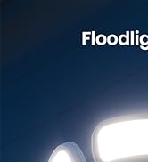 White and black dome security camera with QOSU branding, featuring multiple LED sensors and a spherical rotating design.