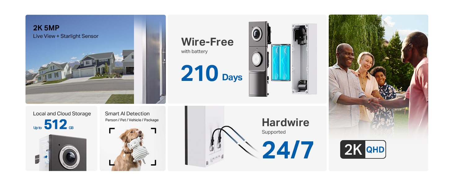 Tapo Video Doorbell Camera