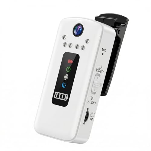 SPIKECAM True 1080P Mini Body Cameras with Audio and Video
