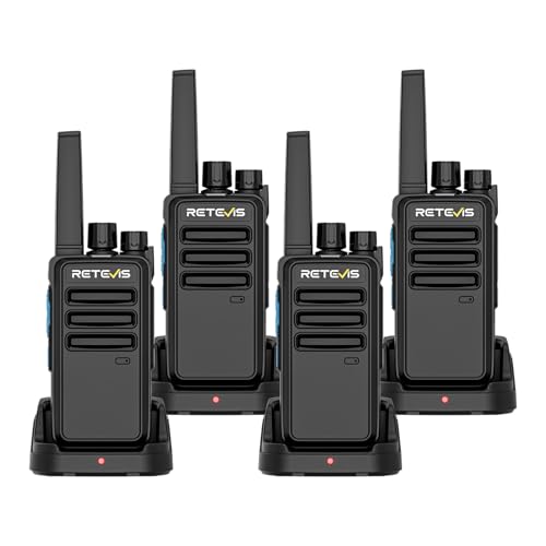 Retevis RT668D Walkie Talkies 4 Pack Professional