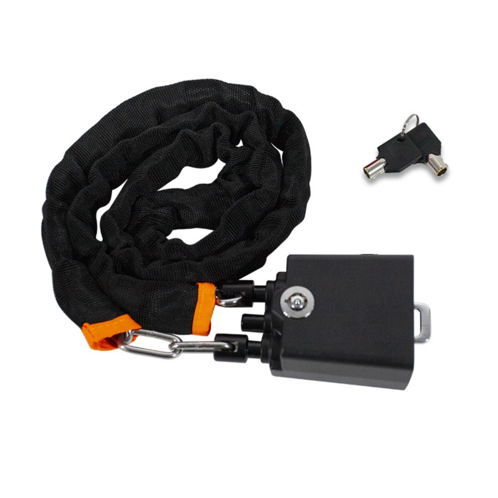 Universal Fit Car Steering Wheel Lock - High Security Anti-Theft Vehicle Lock with Cut-Resistant Steel Rope & ABS Material