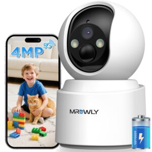 Battery Operated Indoor Camera 2.5K (4MP)