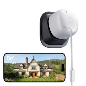 2K No Drill Window Security Camera with 18° Tilt Angle Mount