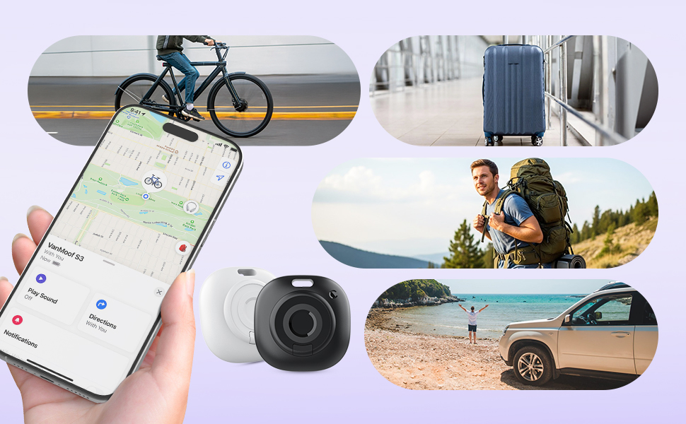 Collection of lifestyle photos showing camera usage outdoors and indoors, featuring nature scenes and document capturing.