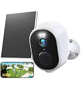 Text reads '4G LTE'. White outdoor security camera system with multiple views showing wireless antenna, black dome camera, and monitoring screen display showing outdoor scene.