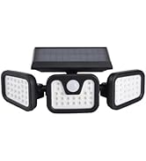 Mixtooltoys Clip On Solar Lights Outdoor with Motion Sensor,4 Pack Solar Fence Lights with 24 LED...