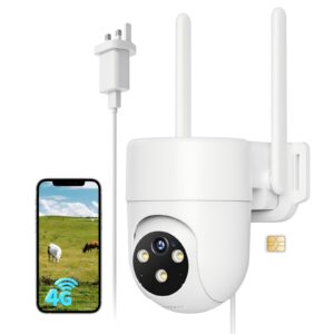 4G LTE Security Camera Outdoor