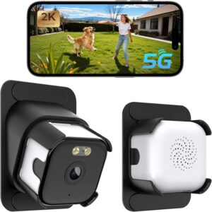 Aqash Window Security Camera 2 Pack 3MP 2K - 5GHz WiFi Wired Safeview Window Camera with Night Vision for Looking Outside Indoor