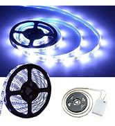 Battery Powered Led Strip Lights 3.3FT, SMD 5050 LED Lights for Bedroom Battery Operated Color Ch...