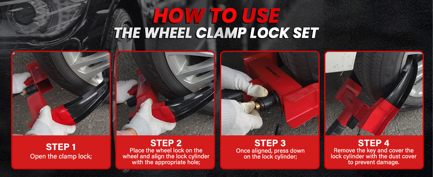 Series of instructional images showing car repair steps with body panels and repair tools in use.