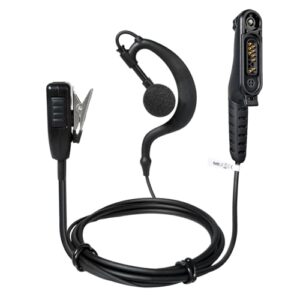 Multi Pin Walkie-Talkie Earpiece Headset with Mic Compatible with Motorola R7 N30 N50 N70