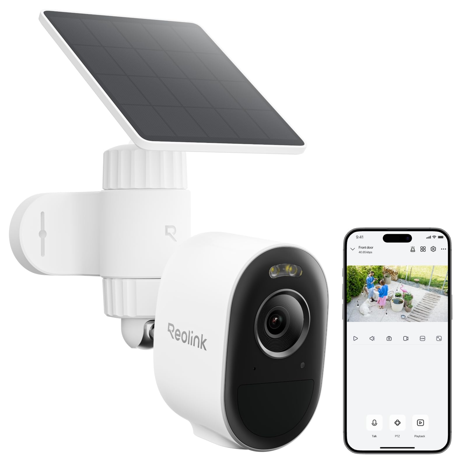 Reolink Solar Security Camera Outdoor Wireless for Garage