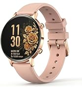 ZHENHAN Premium Round Smart Watch Fitness Tracker for Android & iPhone - Make Answer Call, 10 - D...