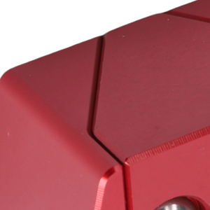 Multiple views of a metal mounting pin or connector piece, showing different angles of its cylindrical design and threaded components.