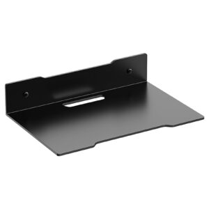 Universal Wall Mounted Floating Shelf – Metal Router Rack & Camera Shelf For Monitors