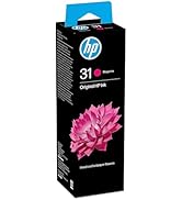 HP Original 31 - 70ml Ink Bottle, Yellow, Single Pack, 8000 Print Pages or Up To 3 Years of yield...