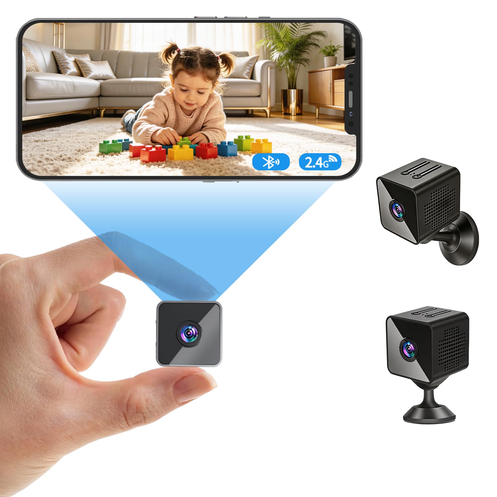 UTOPYANG Mini Spy Hidden Camera with 1080P