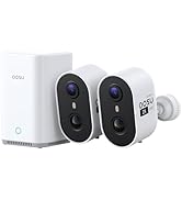aosu 4K Wireless Outdoor Security Camera, 8MP Solar Powered CCTV System, TrueColor Colour Night V...