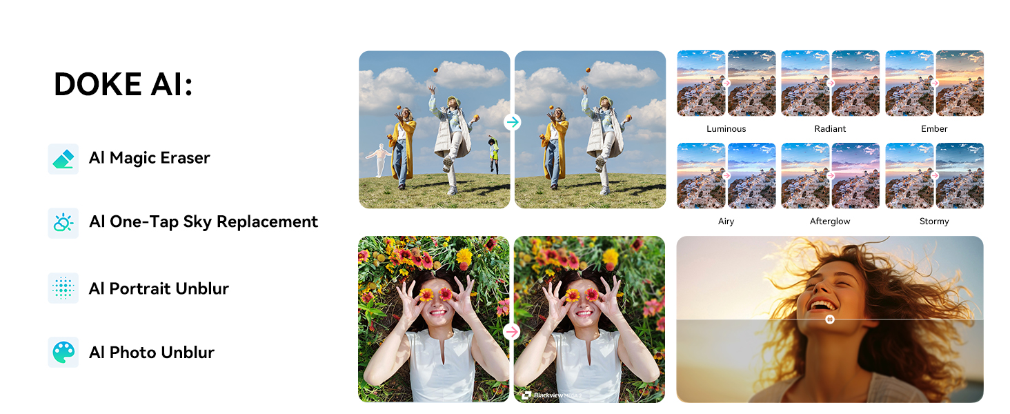 Text reads 'Image 1'. Banner interface showing a row of image thumbnails across the top with photo preview icons and viewing options.