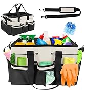 GAESHOW Window Cleaning Equipment, 4.5M Window Squeegee Cleaner Tool Kit, Window Cleaning Pole Ki...