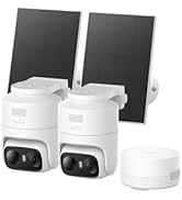 eufy Security eufyCam C37 4-Cam Kit, Security Cameras Wireless Outdoor, 360° AI Tracking with Pan...