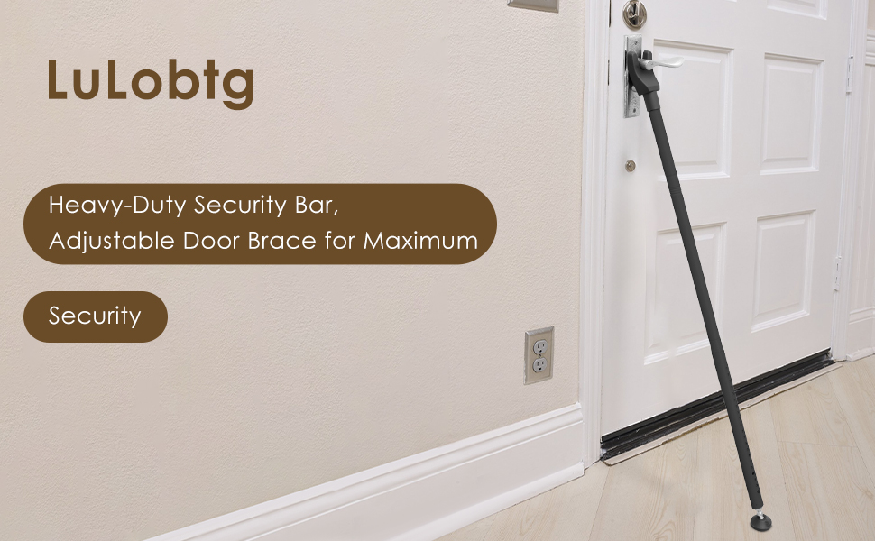 Text reads 'Luloblg'. Series of smartphone screens displaying heavy-duty security settings or configuration options.