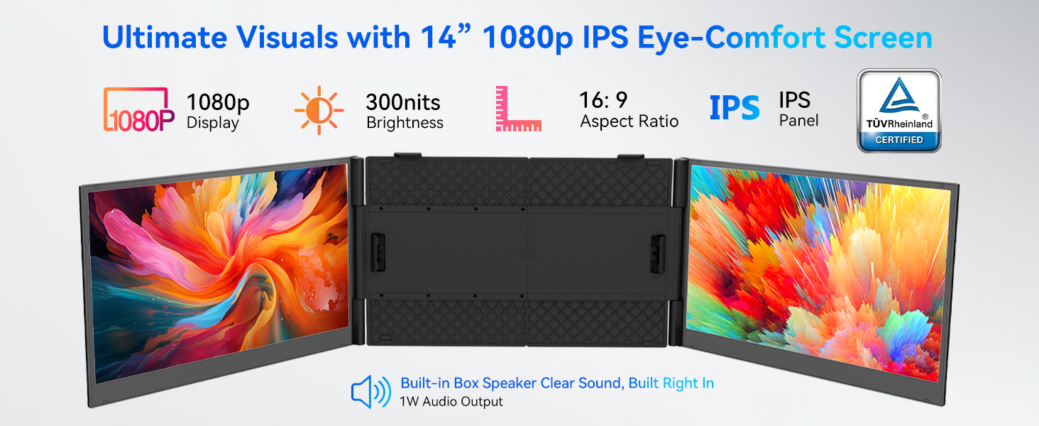 Text reads 'Ultimate Visuals with 14