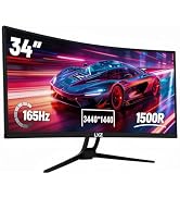 LXZ 27 Inch 4K Gaming Monitor, UHD 3840 x 2160P 144Hz Computer Monitors, PC Monitor for Home & Of...