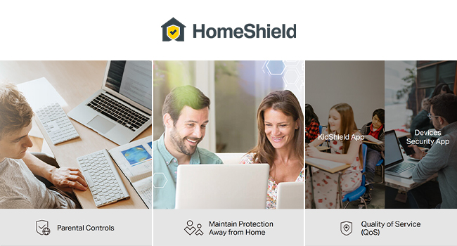 Sequence of interface screens showing smart home control features including device coverage, smart recording, one-click monitoring, and unified management options with minimal interface elements.