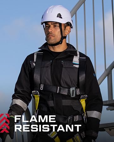 Portwest T400 Men's PW3 Lightweight Hi Vis Hooded Work Jacket Reflective Full Zip Safety Utility ...