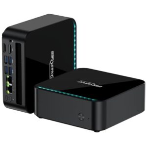 DreamQuest Mini PC Windows 11 Pro AMD Ryzen 5 7430U (6C/12T
