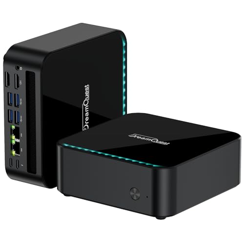 DreamQuest Mini PC Windows 11 Pro AMD Ryzen 5 7430U (6C/12T