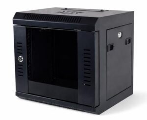10 Inch Rack Cabinet 6U Wall Mount – Mini Network Rack Cabinet 320x300mm Enclosure – Ergolynx
