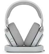Fractal Design Scape Dark - Wireless PC Gaming Headset - Detachable Flip-To-Mute Microphone with ...