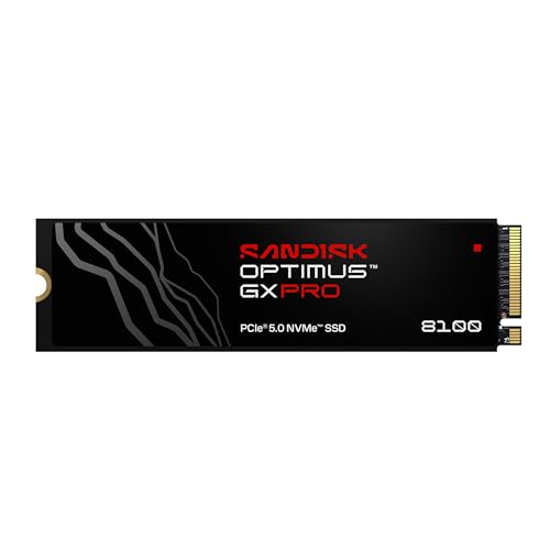 SANDISK Optimus GX PRO 8100 PCIe Gen 5 NVMe SSD 1TB (Up to 14