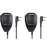 TIDRADIO Radio Earpiece for Walkie Talkie,Radio Earpieces for Law Enforcement&Police 2-Pin G-Shap...